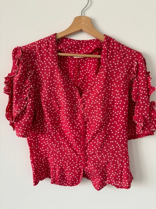Vintage bluzka S 100% wiskoza