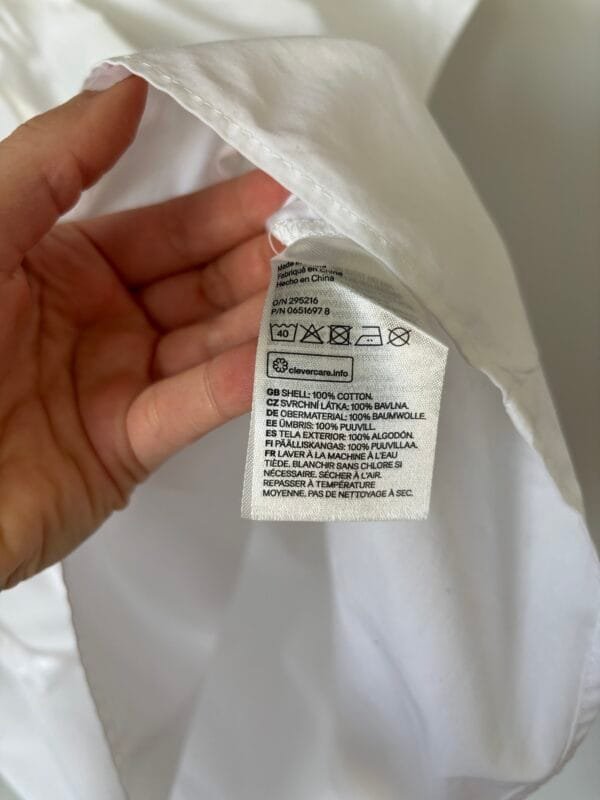 Piękna bluzka H&M L 100% bawełna - obrazek 4