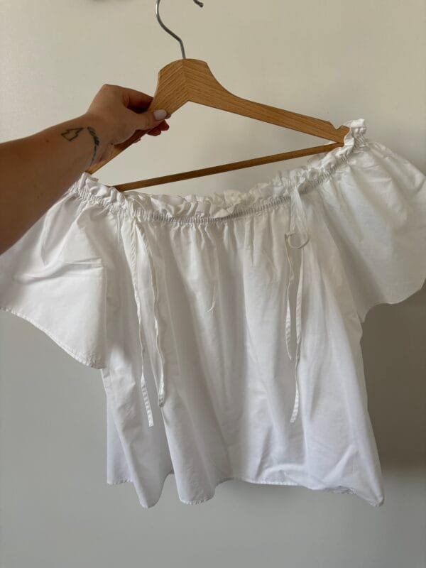 Piękna bluzka H&M L 100% bawełna - obrazek 3