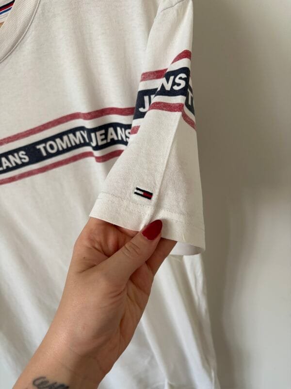 T-shirt Tommy Jeans M bawełna - obrazek 3