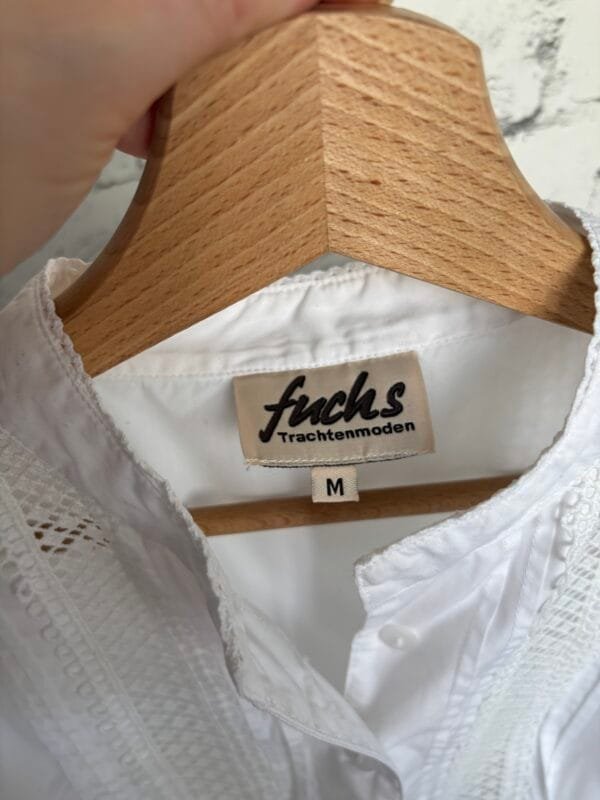Prawdziwy vintage top Fuchs Trachtenmodern M - obrazek 3