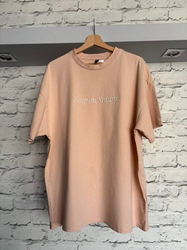 Minimalistyczny bawełniany T-shirt M - obrazek 2