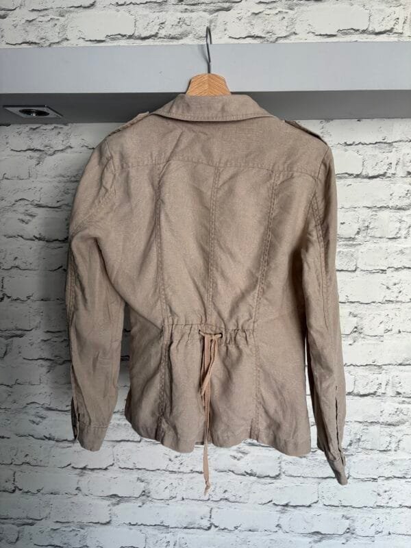 Vintage kurteczka EDEIS by La Redoute M 100% len - obrazek 5